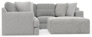Logan - Upholstered Sectional With Comfort Coil Seating - 46" Cocktail Ottoman And Accent Pillows Included – 2 Piece Living Room Sets by Jackson at Furniture Wholesale Plus , Nashville furniture store