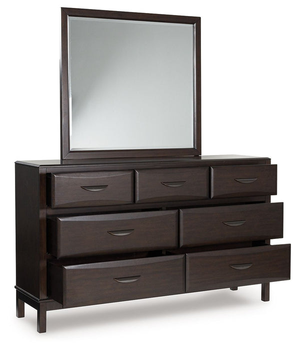 Vanmore - Dresser And Mirror - Dark Brown – Dresser & Mirror by Signature Design by Ashley® at Furniture Wholesale Plus , Nashville furniture store
