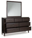 Vanmore - Dresser And Mirror - Dark Brown – Dresser & Mirror by Signature Design by Ashley® at Furniture Wholesale Plus , Nashville furniture store