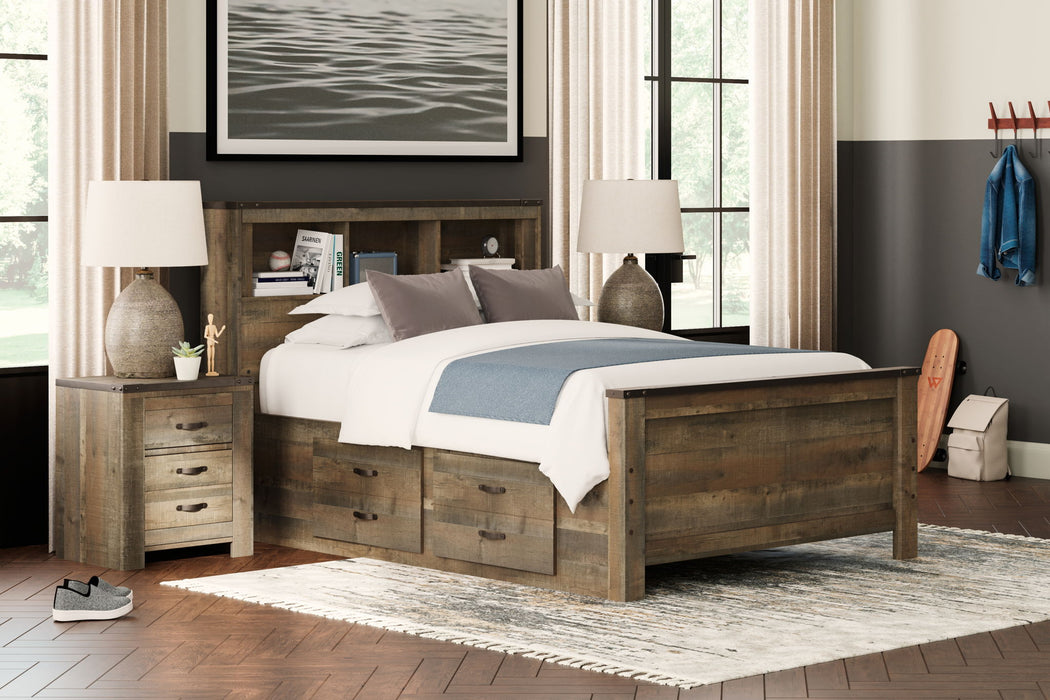 Trinell - Bookcase Bed With Storage – Storage Beds by Signature Design by Ashley® at Furniture Wholesale Plus , Nashville furniture store