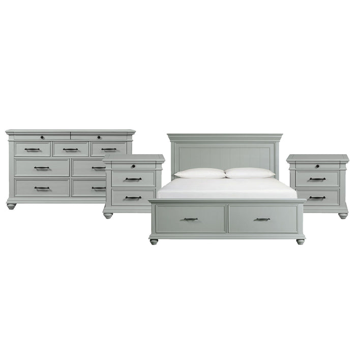 Slater - Platform Storage Bedroom Set – 3 Piece Bedroom Sets by Elements International at Furniture Wholesale Plus , Nashville furniture store