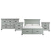 Slater - Platform Storage Bedroom Set – 3 Piece Bedroom Sets by Elements International at Furniture Wholesale Plus , Nashville furniture store