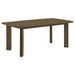 Ottowa - Rectangular Wood Dining Table - Brown - Premium Dining Tables from Coaster Fine Furniture - Just $499! Shop now at Furniture Wholesale Plus  We are the best furniture store in Nashville, Hendersonville, Goodlettsville, Madison, Antioch, Mount Juliet, Lebanon, Gallatin, Springfield, Murfreesboro, Franklin, Brentwood