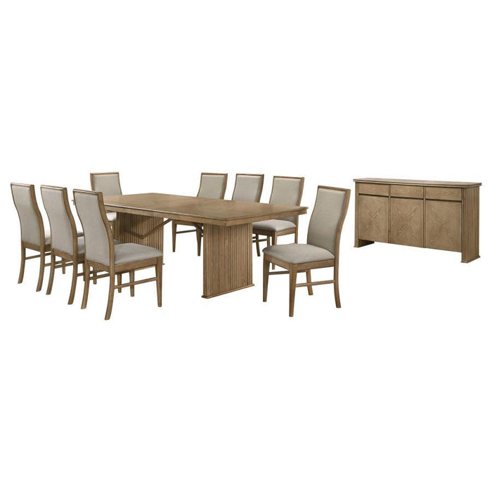 Adina - Extension Dining Set – 8 + Piece Dining Room Sets by Coaster Fine Furniture at Furniture Wholesale Plus , Nashville furniture store