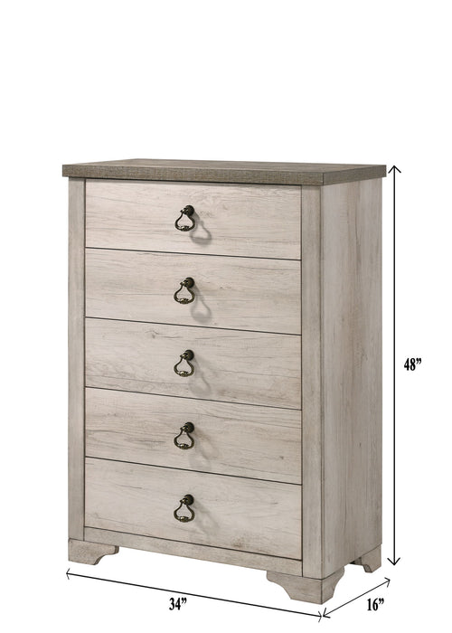 Patterson - Chest - Beige – Accent Chests by Crown Mark at Furniture Wholesale Plus , Nashville furniture store
