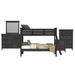 Hampton Kids - Bunk With Ladder Bedroom Set – 3 Piece Bedroom Sets by Elements International at Furniture Wholesale Plus , Nashville furniture store