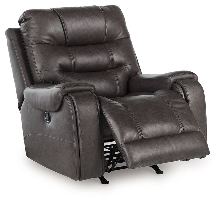 Femley - Rocker Recliner - Smoke – Rocker Chairs by Signature Design by Ashley® at Furniture Wholesale Plus , Nashville furniture store