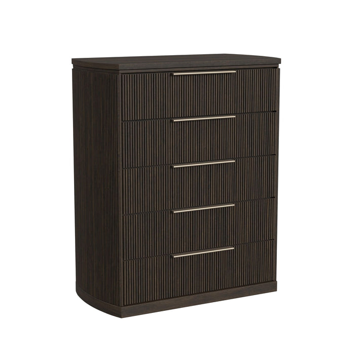 Sylvie - Bedroom Set With Upholstered Bed – 3 Piece Bedroom Sets by Elements International at Furniture Wholesale Plus , Nashville furniture store
