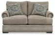 Galemore - Loveseat - Quarry – Stationary Loveseats by Benchcraft® at Furniture Wholesale Plus , Nashville furniture store