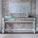 Magnolia Manor - 4 Piece Console Set (1 Console 3 Stools) - Antique White – 4 Piece Dining Room Sets by Liberty Furniture at Furniture Wholesale Plus , Nashville furniture store