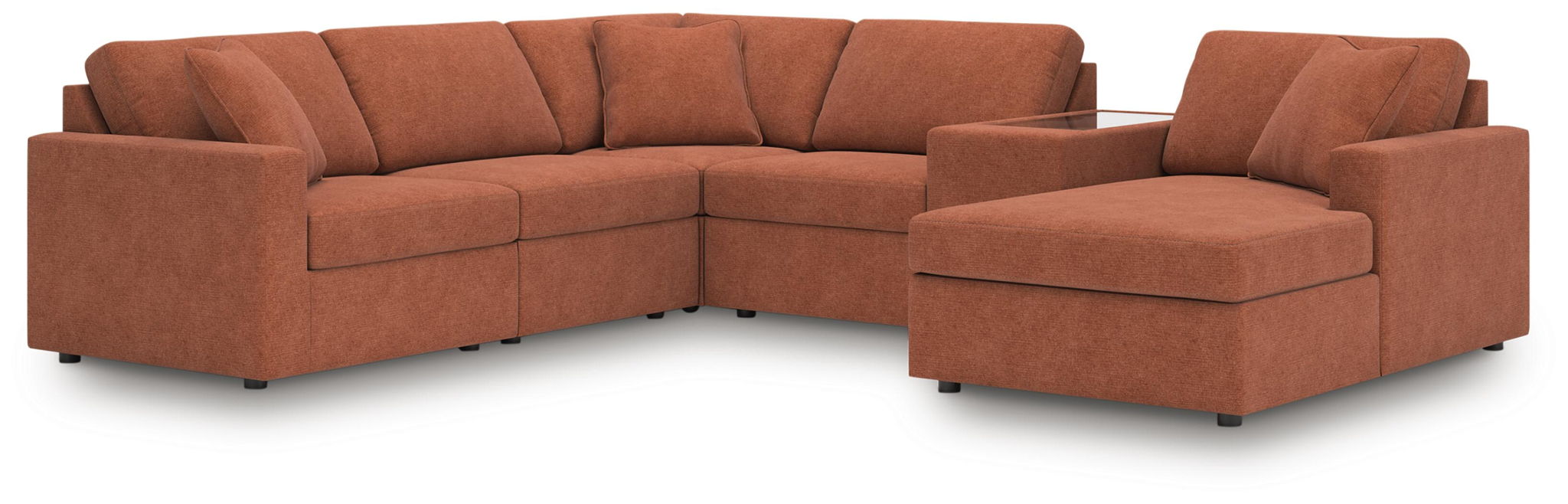 Modmax - Sectional - Spice – Stationary Sectionals by Signature Design by Ashley® at Furniture Wholesale Plus , Nashville furniture store