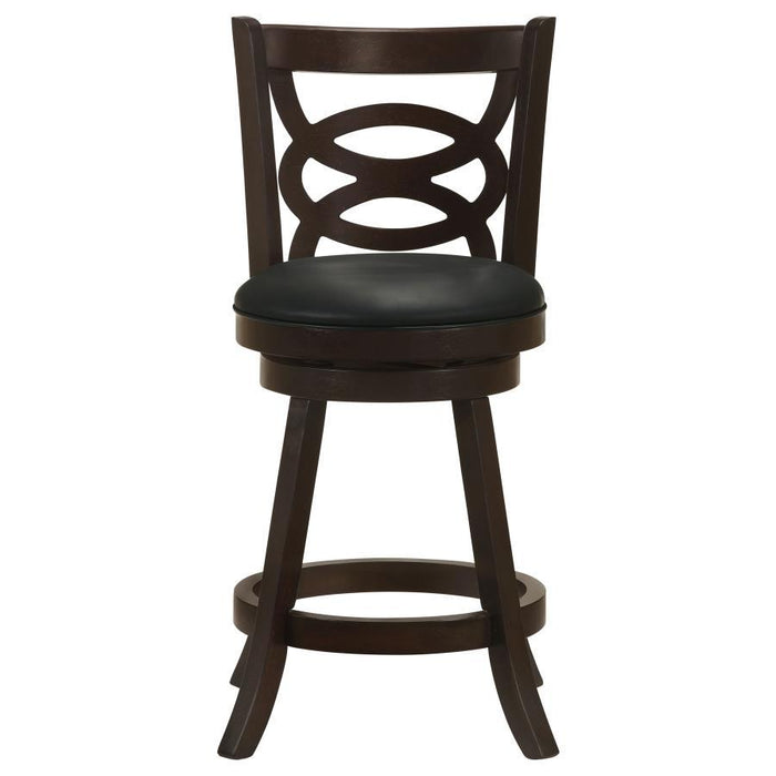 Calecita - Wood Swivel Counter Stool (Set of 2) - Premium Stool Sets from CoasterEssence - Just $309! Shop now at Furniture Wholesale Plus  We are the best furniture store in Nashville, Hendersonville, Goodlettsville, Madison, Antioch, Mount Juliet, Lebanon, Gallatin, Springfield, Murfreesboro, Franklin, Brentwood