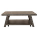 Modern Farmhouse - Oversized Square Cocktail Table – Cocktail Tables by Liberty Furniture at Furniture Wholesale Plus , Nashville furniture store