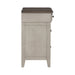 Ivy Hollow - 3 Drawer Bedside Chest With Charging Station - Weathered Linen / Dusty Taupe – Bedside Chests by Liberty Furniture at Furniture Wholesale Plus , Nashville furniture store