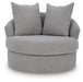 UrbanCrest - Swivel Accent Chair - Pewter – Swivel Chairs by Signature Design by Ashley® at Furniture Wholesale Plus , Nashville furniture store