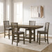 Brook Bay - Gathering Table Set – 5 Piece Dining Room Sets by Liberty Furniture at Furniture Wholesale Plus , Nashville furniture store