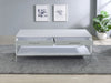 Mirage - Coffee Table - White – Coffee Tables by Steve Silver Furniture at Furniture Wholesale Plus , Nashville furniture store