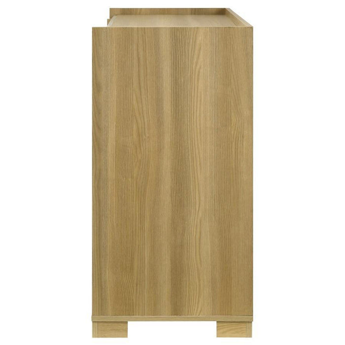 Hyland - 6-Drawer Dresser - Natural – Dressers by Coaster Fine Furniture at Furniture Wholesale Plus , Nashville furniture store