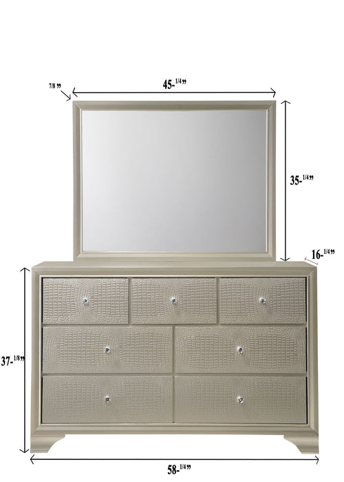 Lyssa - Dresser – Dressers by Crown Mark at Furniture Wholesale Plus , Nashville furniture store
