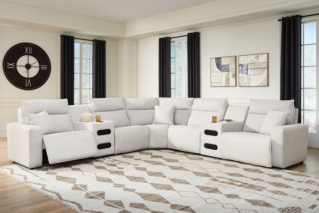 Modmax II - Reclining Sectional - Stone – Reclining Sectionals by Signature Design by Ashley® at Furniture Wholesale Plus , Nashville furniture store