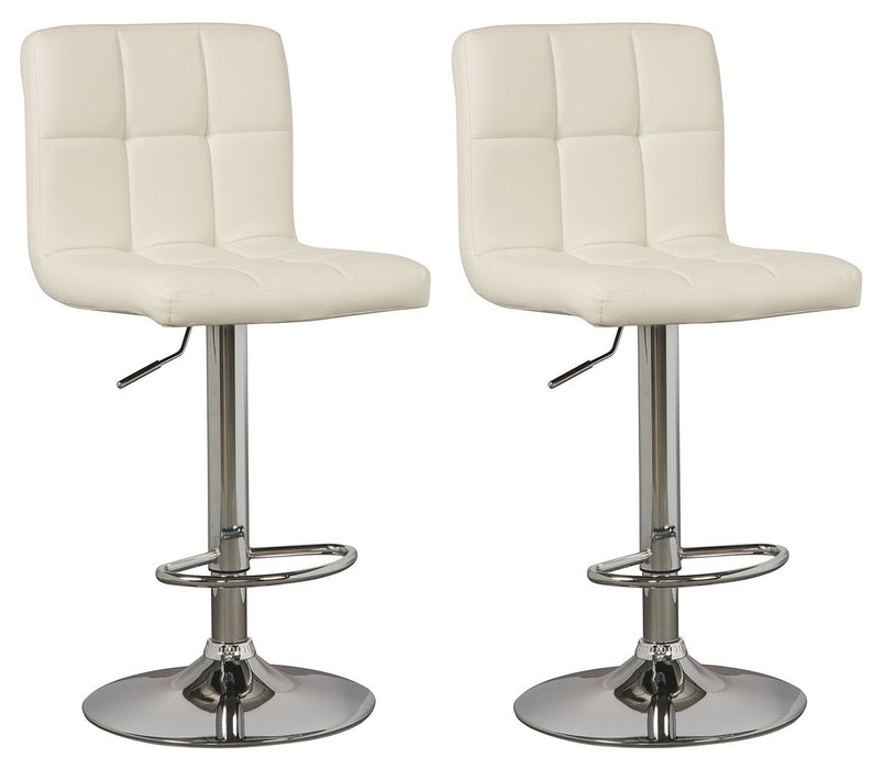 Bellatier - Adjustable Height Barstool (Set of 2) – Stool Sets by Signature Design by Ashley® at Furniture Wholesale Plus , Nashville furniture store