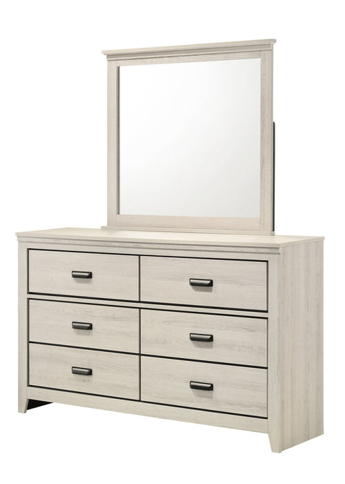 Carter - Dresser, Mirror – Dresser & Mirror by Crown Mark at Furniture Wholesale Plus , Nashville furniture store