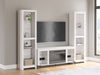 Brollevi - 3-Piece Entertainment Center - White – Entertainment Centers by Signature Design by Ashley® at Furniture Wholesale Plus , Nashville furniture store