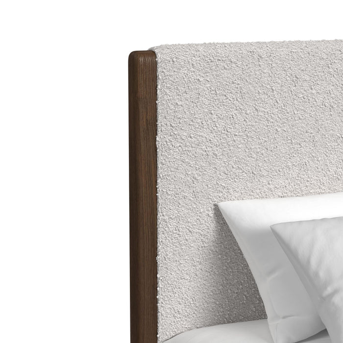 Brisbane - Upholstered Bed With Boucle And LED – Upholstered Beds by Elements International at Furniture Wholesale Plus , Nashville furniture store