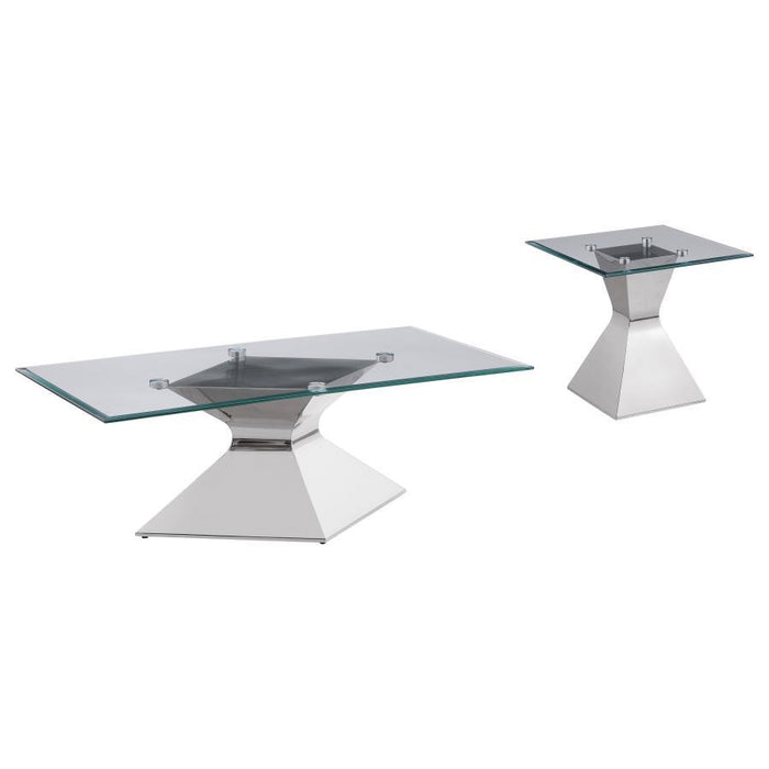 Jenny - Rectangular Coffee Table Set – Table Sets by Coaster Fine Furniture at Furniture Wholesale Plus , Nashville furniture store