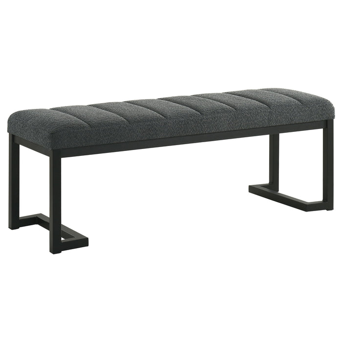 Mesa - Boucle Upholstered Tufted Accent Bench - Premium Upholstered Benches from Coaster Fine Furniture - Just $189! Shop now at Furniture Wholesale Plus  We are the best furniture store in Nashville, Hendersonville, Goodlettsville, Madison, Antioch, Mount Juliet, Lebanon, Gallatin, Springfield, Murfreesboro, Franklin, Brentwood