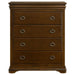 Garland - 4-Drawer Bedroom Chest Of Drawers - Brown Cherry – Accent Chests by Coaster Fine Furniture at Furniture Wholesale Plus , Nashville furniture store