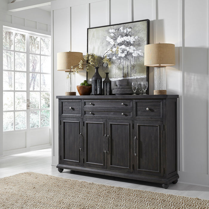 Harvest Home - Hall Buffet - Chalkboard – Buffets by Liberty Furniture at Furniture Wholesale Plus , Nashville furniture store