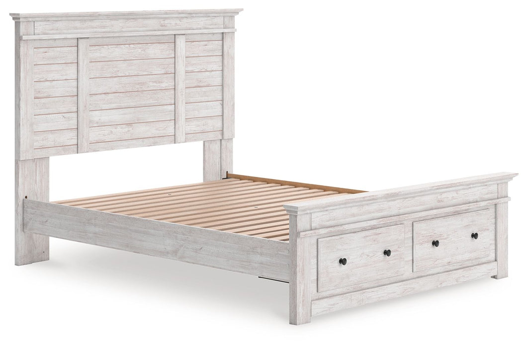 Makidern - Panel Storage Bed With Storage Footboard – Storage Beds by Signature Design by Ashley® at Furniture Wholesale Plus , Nashville furniture store