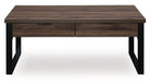Wickman Falls - Rectangular Table – Cocktail Tables by Signature Design by Ashley® at Furniture Wholesale Plus , Nashville furniture store