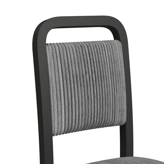Ridgemont - Fabric Dining Side Chair (Set of 2) – Chair Sets by Elements International at Furniture Wholesale Plus , Nashville furniture store
