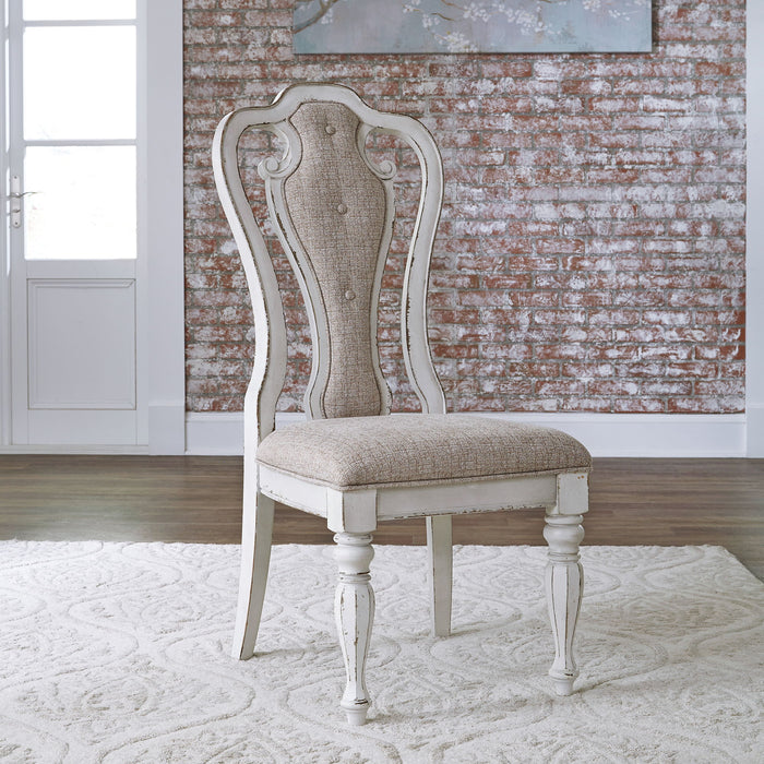 Magnolia Manor - Splat Back Upholstered Chair – Arm Chairs by Liberty Furniture at Furniture Wholesale Plus , Nashville furniture store