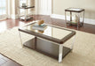 Truman - 3 Pieces Occasional Table Set - Brown – Table Sets by Steve Silver Furniture at Furniture Wholesale Plus , Nashville furniture store