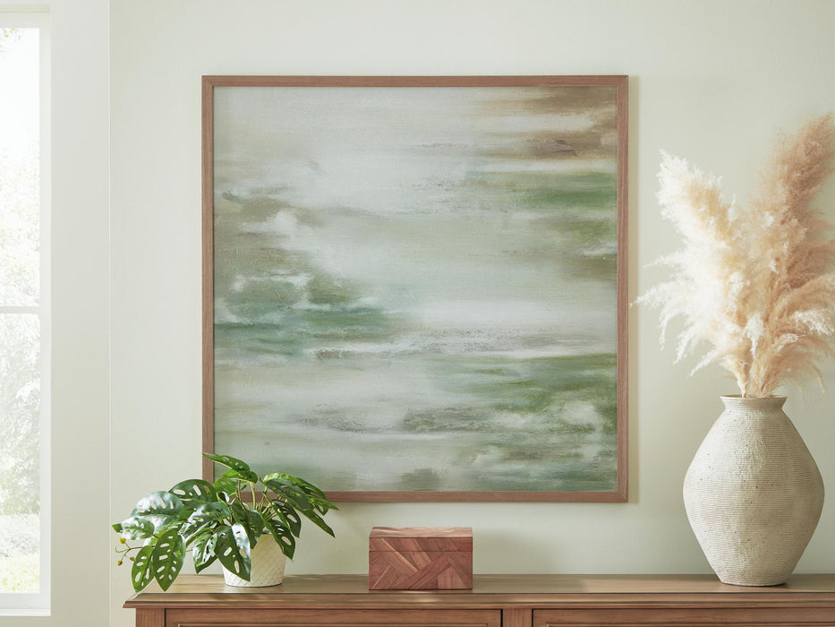 Daybourne - Wall Art - Green / Brown / White – Canvas Art by Signature Design by Ashley® at Furniture Wholesale Plus , Nashville furniture store