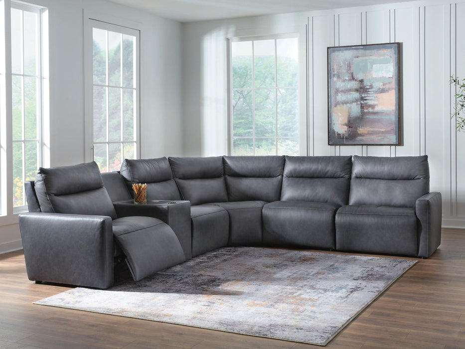 ModZ - Power Reclining Sectional – Reclining Sectionals by Benchcraft® at Furniture Wholesale Plus , Nashville furniture store