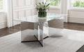 Emery - Rectangular Mirrored Dining Table - Silver – Dining Tables by Coaster Fine Furniture at Furniture Wholesale Plus , Nashville furniture store