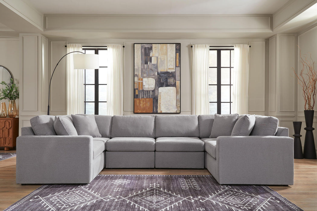 Modmax - Sectional - Granite – Stationary Sectionals by Signature Design by Ashley® at Furniture Wholesale Plus , Nashville furniture store