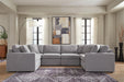 Modmax - Sectional - Granite – Stationary Sectionals by Signature Design by Ashley® at Furniture Wholesale Plus , Nashville furniture store