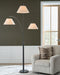 Gibbswellner - Metal Arc Lamp - Black – Floor Lamps by Signature Design by Ashley® at Furniture Wholesale Plus , Nashville furniture store