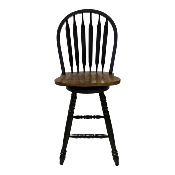 Carolina Crossing - Windsor Swivel Counter Chair – Swivel Chairs by Liberty Furniture at Furniture Wholesale Plus , Nashville furniture store
