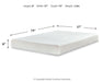 Chime 8 Inch Memory Foam - Medium Memory Foam Mattress – Memory Foam Mattresses by Sierra Sleep® by Ashley at Furniture Wholesale Plus , Nashville furniture store