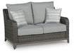 Elite Park - Loveseat w/Cushion - Gray – Loveseats by Signature Design by Ashley® at Furniture Wholesale Plus , Nashville furniture store