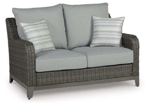 Elite Park - Loveseat w/Cushion - Gray – Loveseats by Signature Design by Ashley® at Furniture Wholesale Plus , Nashville furniture store