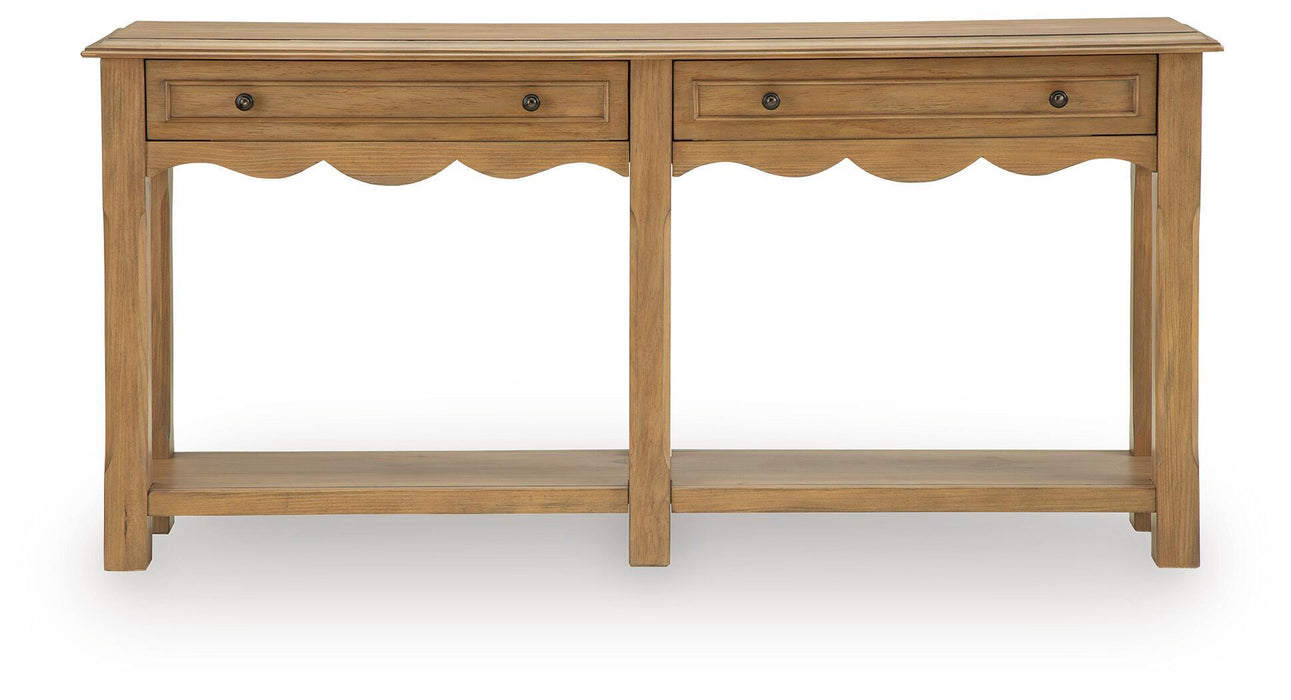 Whitmund - Console Sofa Table - Light Brown – Console Tables by Signature Design by Ashley® at Furniture Wholesale Plus , Nashville furniture store