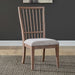 Haven Hills - Spindle Back Side Chair - Camel Beige – Side Chairs by Liberty Furniture at Furniture Wholesale Plus , Nashville furniture store