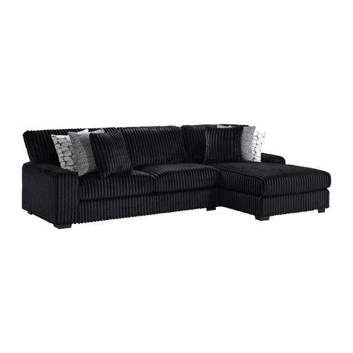Nightfall - 2 Piece Sectional Set - Grand Cord – Stationary Sectionals by Elements International at Furniture Wholesale Plus , Nashville furniture store
